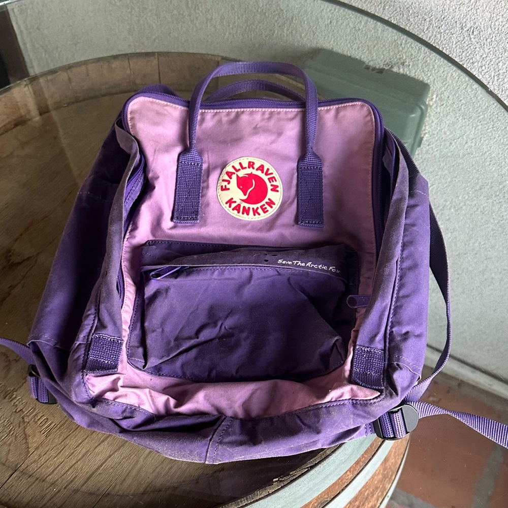 Fjallraven Kanken Purple Backpack